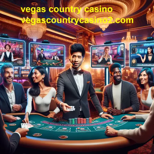 Experiência Imersiva em Jogos Ao Vivo no Vegas Country Casino